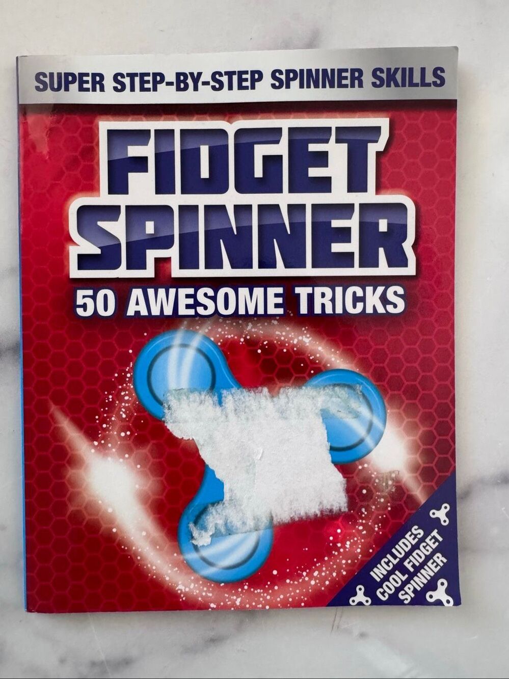 Fidget spinner 50 step by step tricks guide book